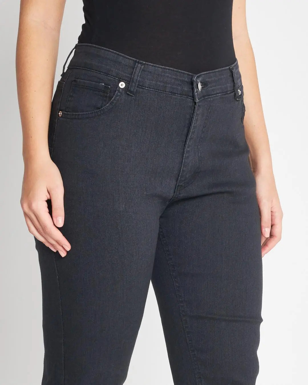 Jeans cinque tasche NERO DORABELLA PIU'