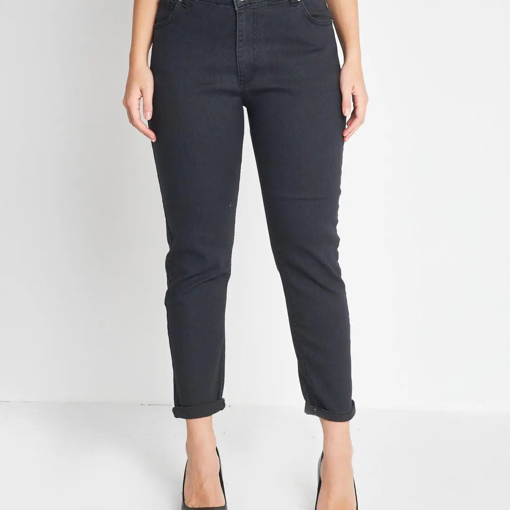 Jeans cinque tasche NERO DORABELLA PIU'
