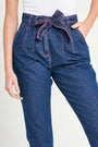 Jeans impunture DENIM-FUXIA IRONICA