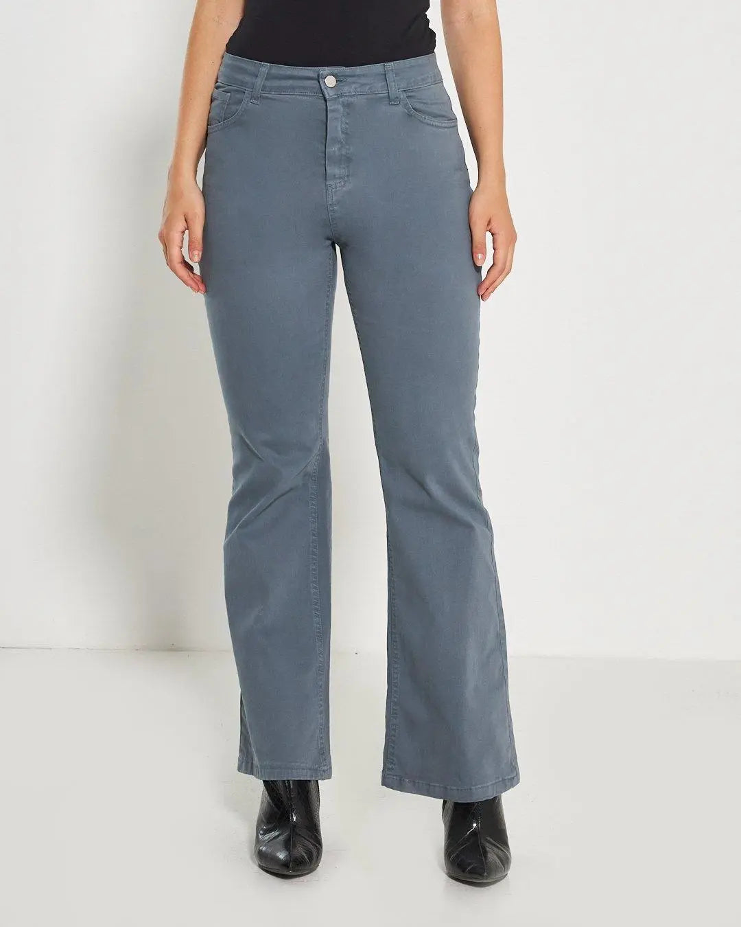 Jeans zampetta GRIGIO DORABELLA 52