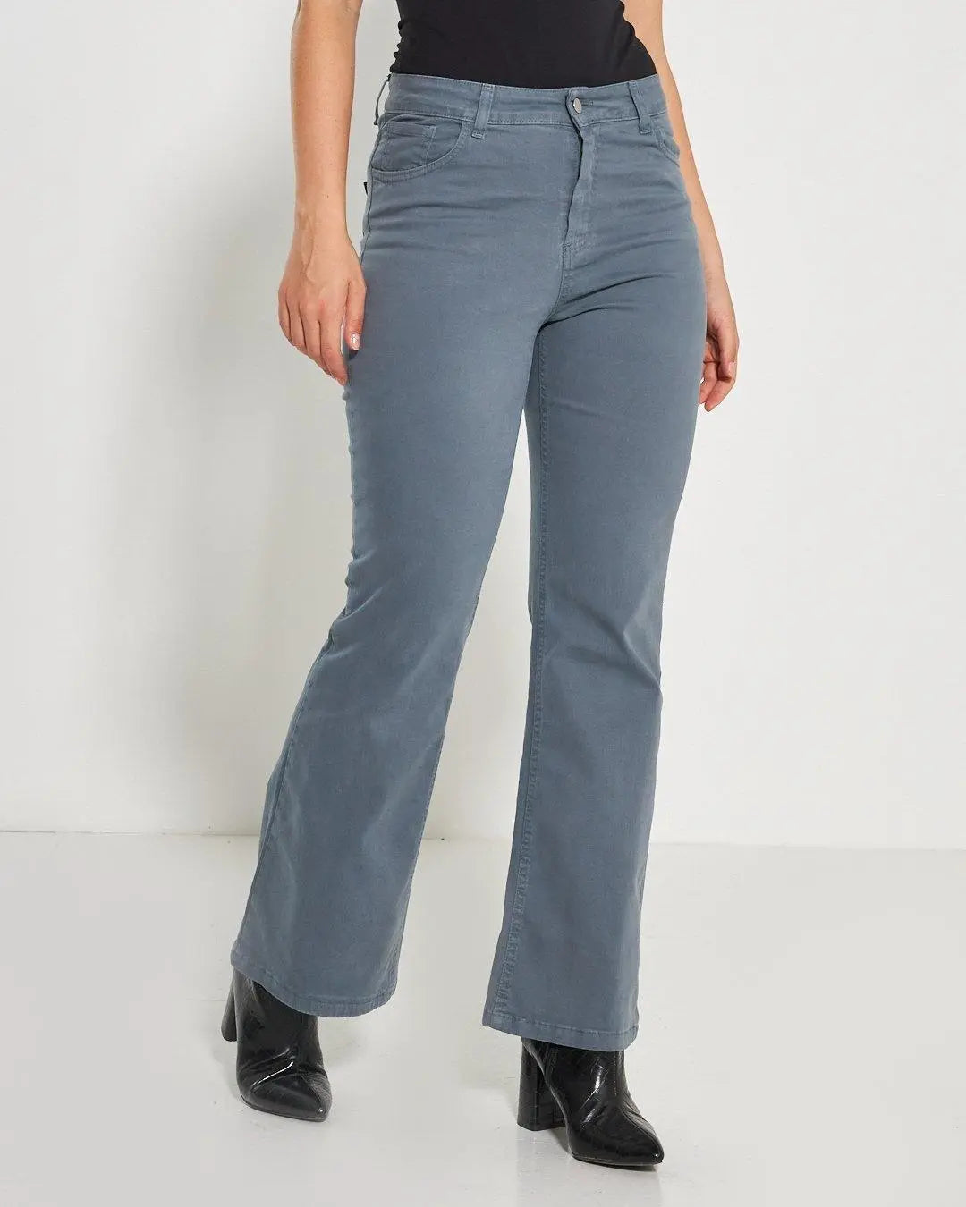 Jeans zampetta GRIGIO DORABELLA