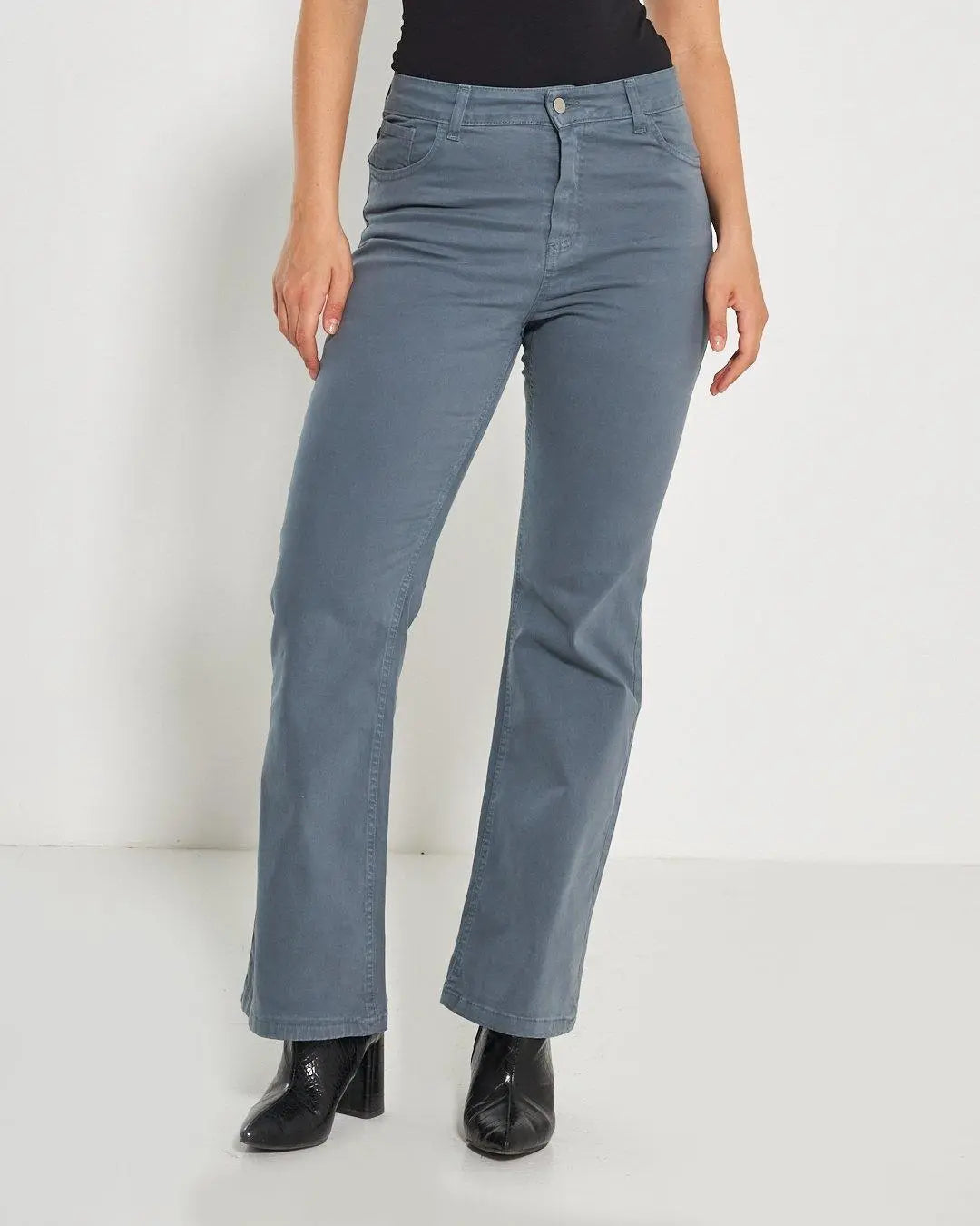 Jeans zampetta GRIGIO DORABELLA