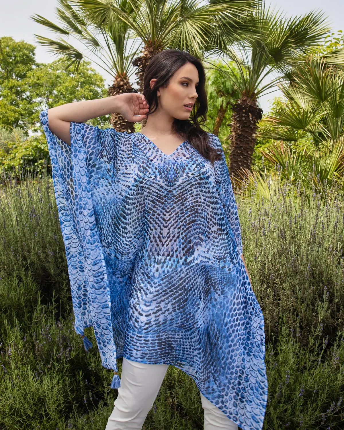 Kaftano in fantasia BLU DORABELLA