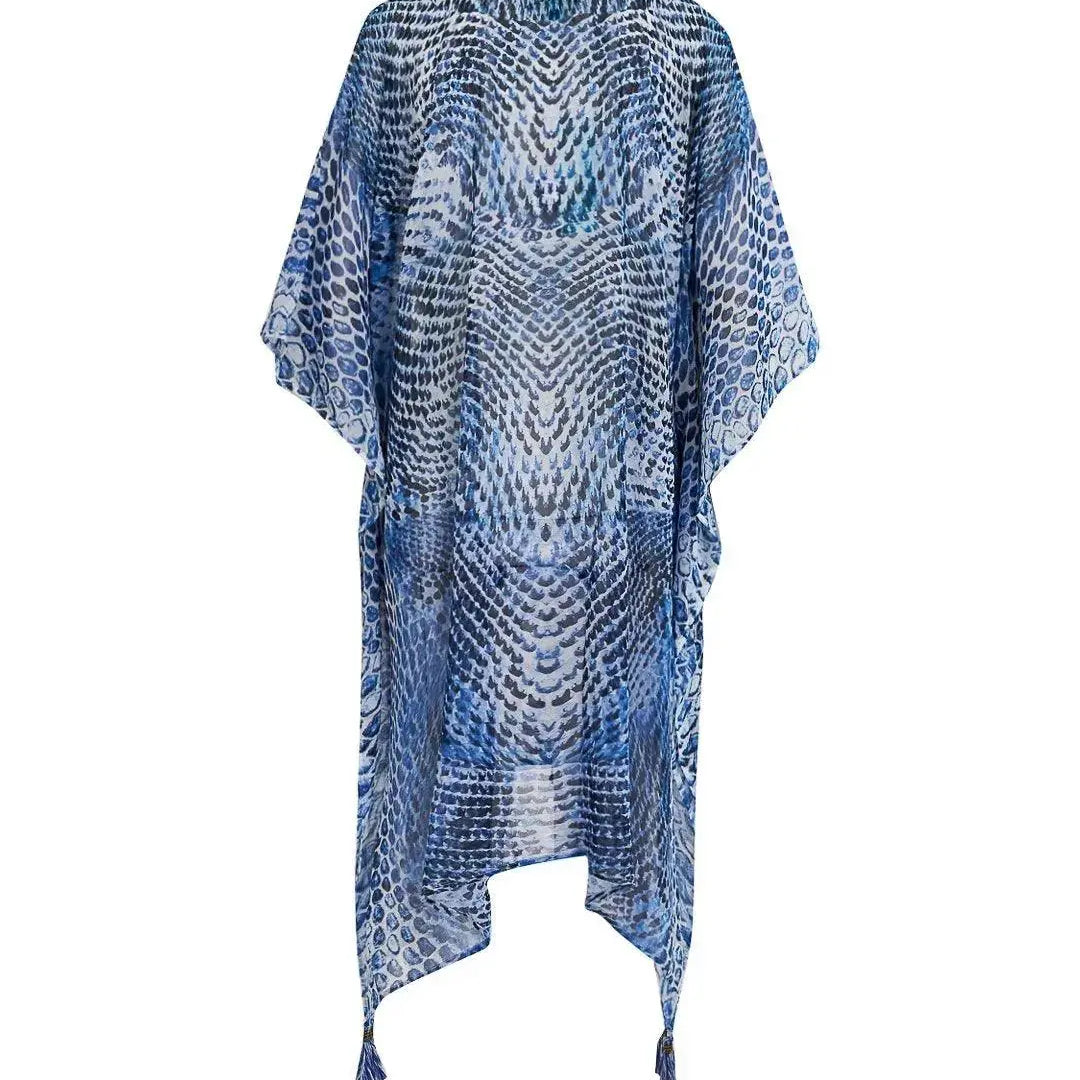 Kaftano in fantasia BLU DORABELLA
