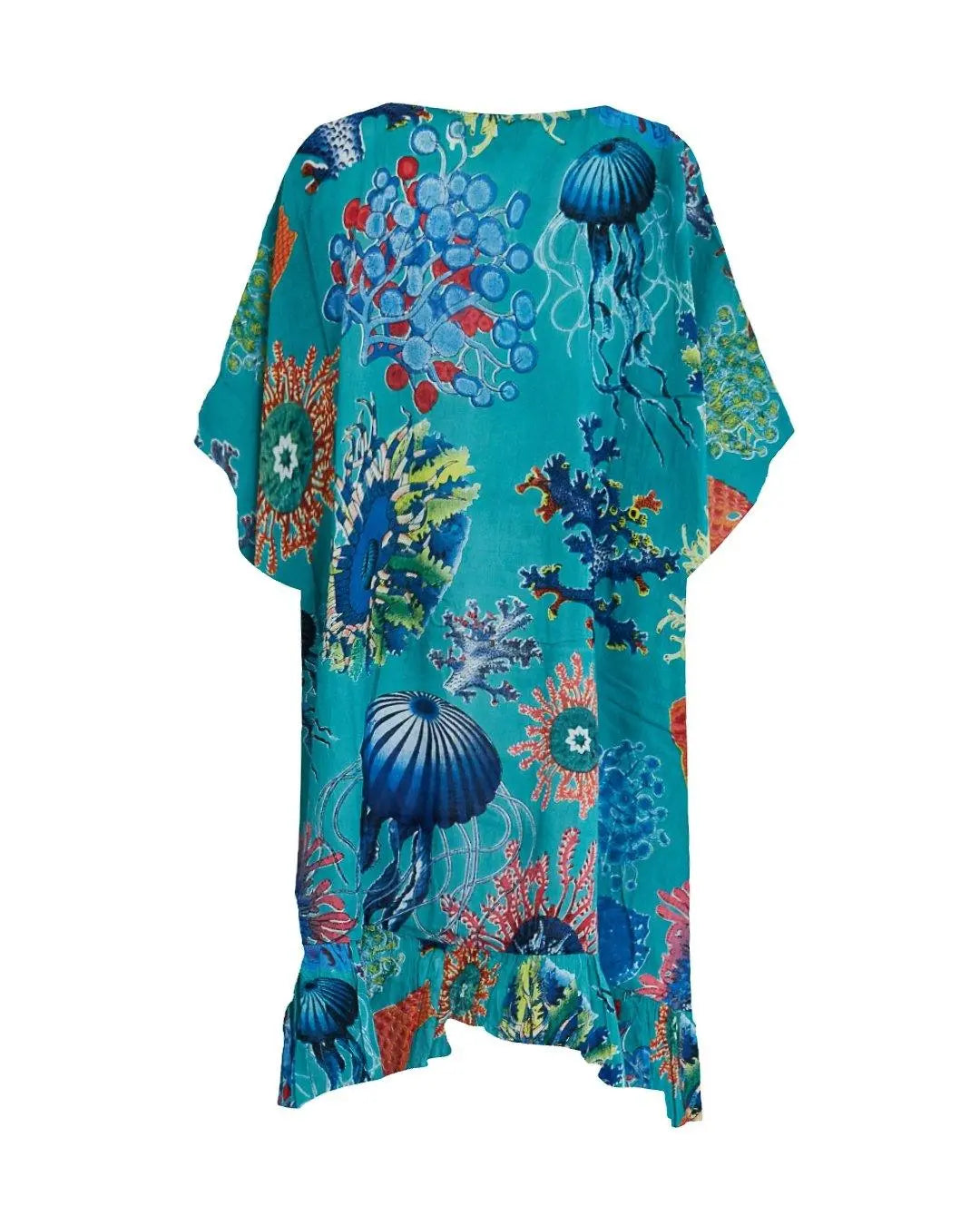 Kaftano in fantasia coralli TIFFANY DORABELLA