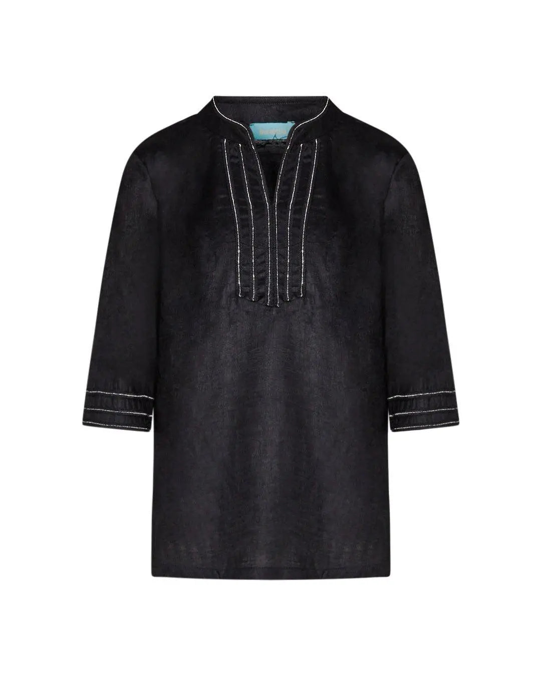 Kaftano lino BLACK DORABELLA