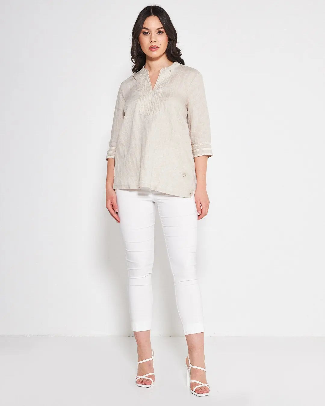 Kaftano lino NATURALE DORABELLA