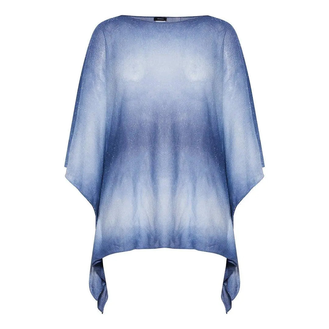 Kimono lurex BLU IRONICA XL