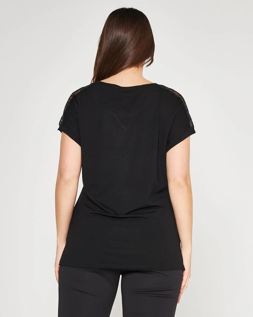 Kimono pizzo BLACK DORABELLA PIU'