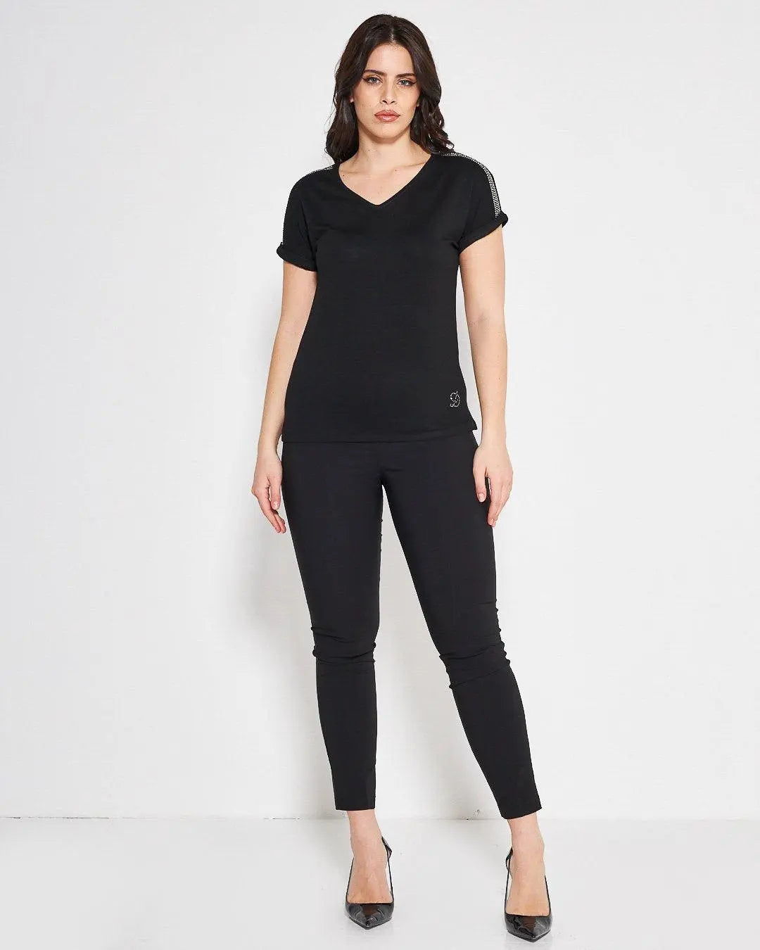 Kimono viscosa BLACK DORABELLA