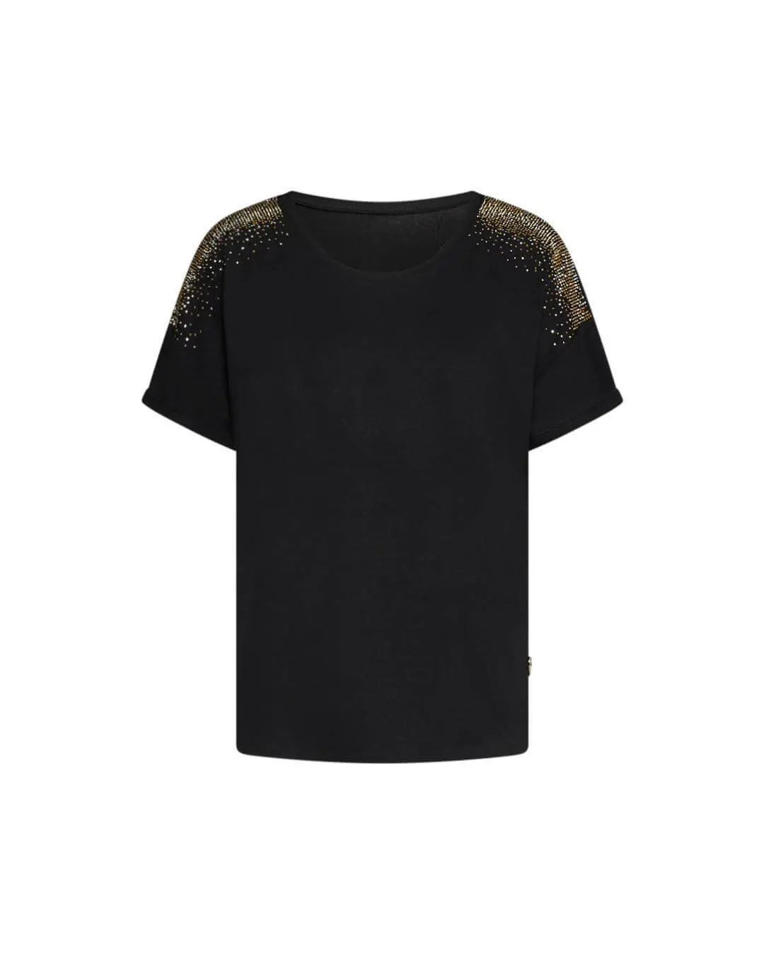 Kimono viscosa BLACK DORABELLA PIU'