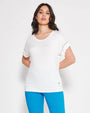 Kimono viscosa WHITE DORABELLA