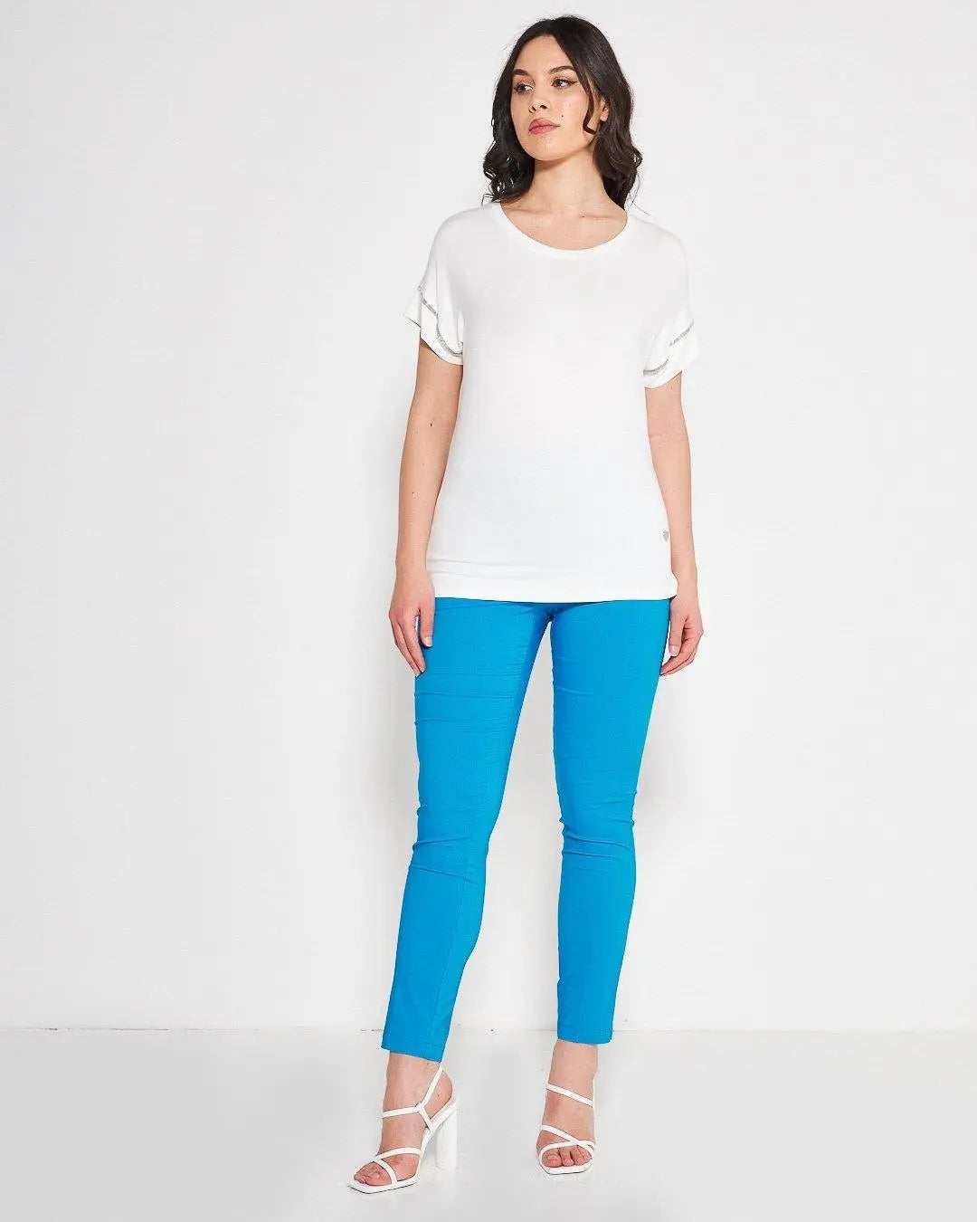 Kimono viscosa WHITE DORABELLA