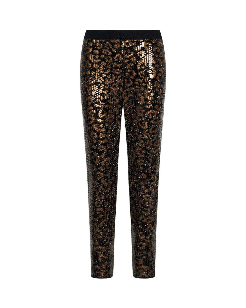 Leggings animalier NERO DORABELLA XXL