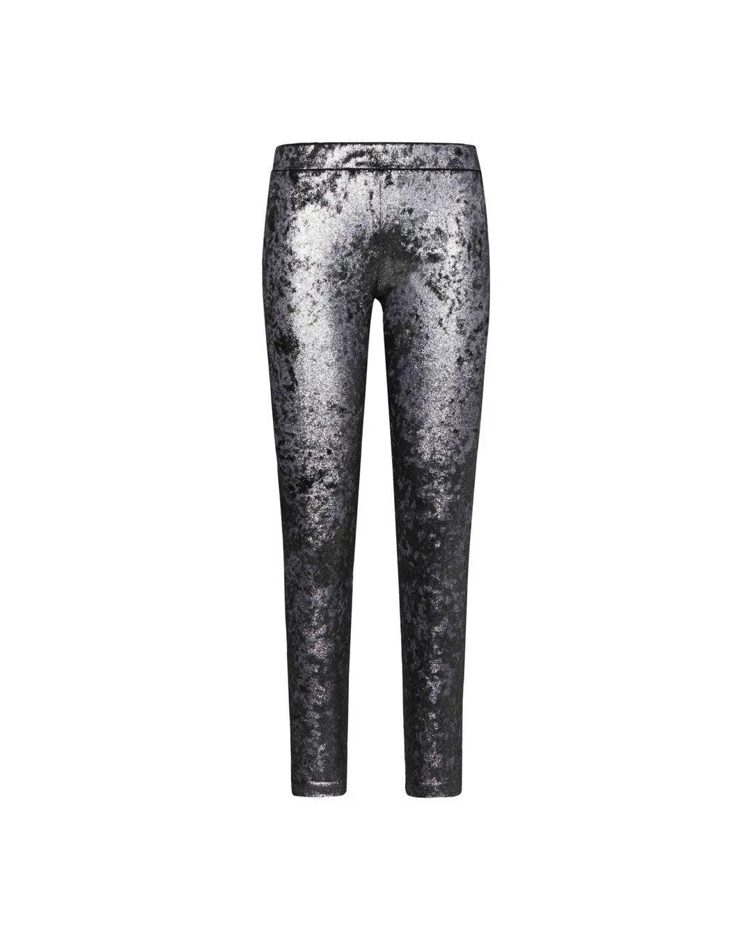 Leggings lurex ARGENTO IRONICA 3XL