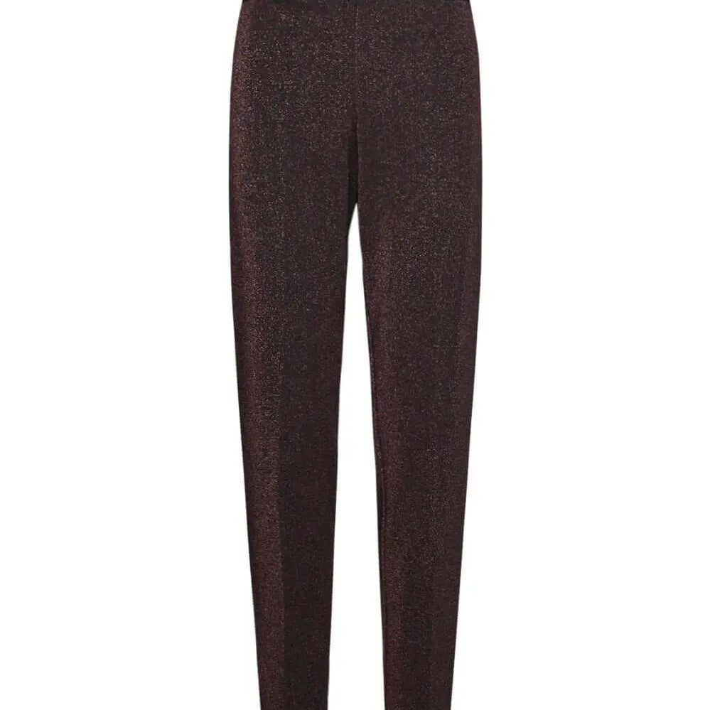 Leggings lurex NERO-ROSA DORABELLA XXL