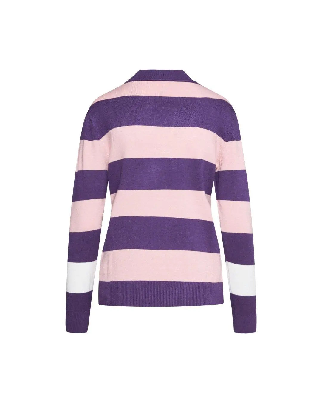 Lupetto intarsio LAVANDA DORABELLA