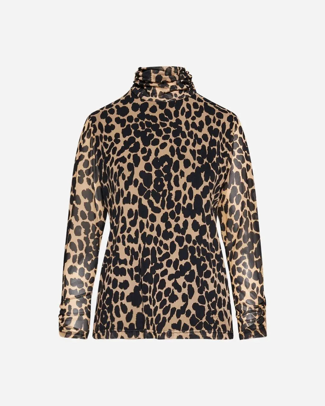 Lupetto tulle animalier NERO DORABELLA