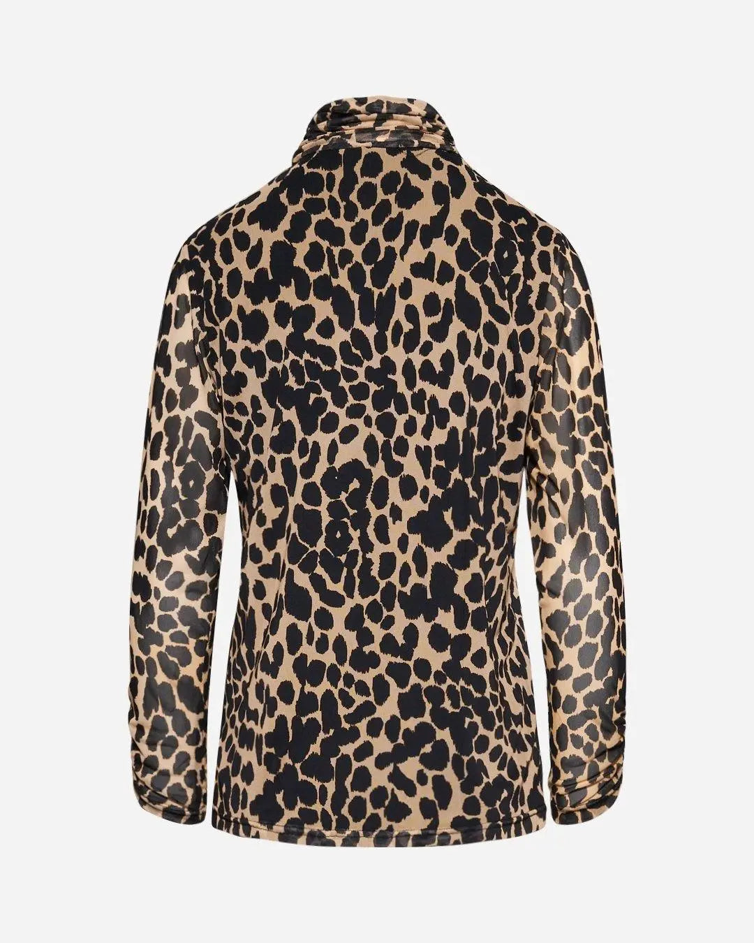 Lupetto tulle animalier NERO DORABELLA