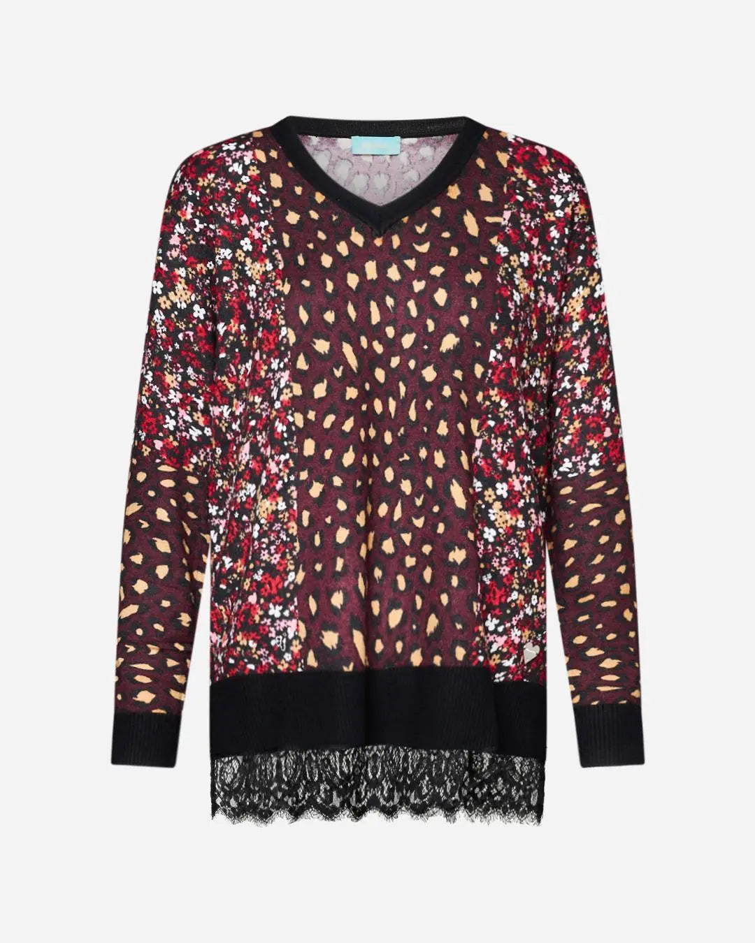 MAGLIA V MACULATO FANTASIA DORABELLA