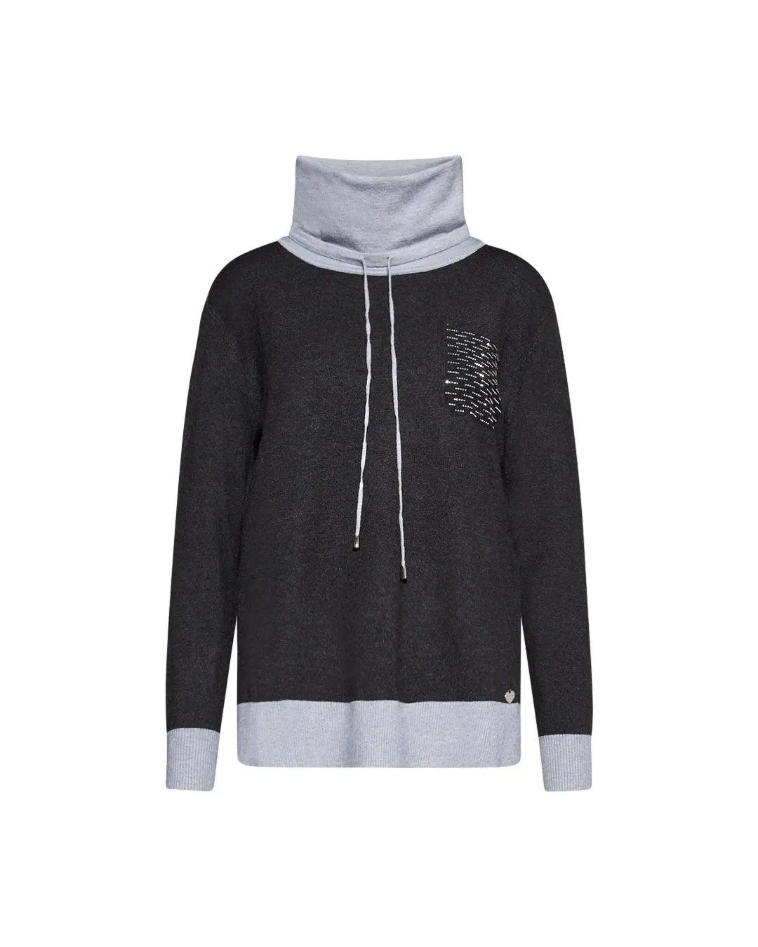 Maglia Dolcevita ANTRACITE DORABELLA PIU'