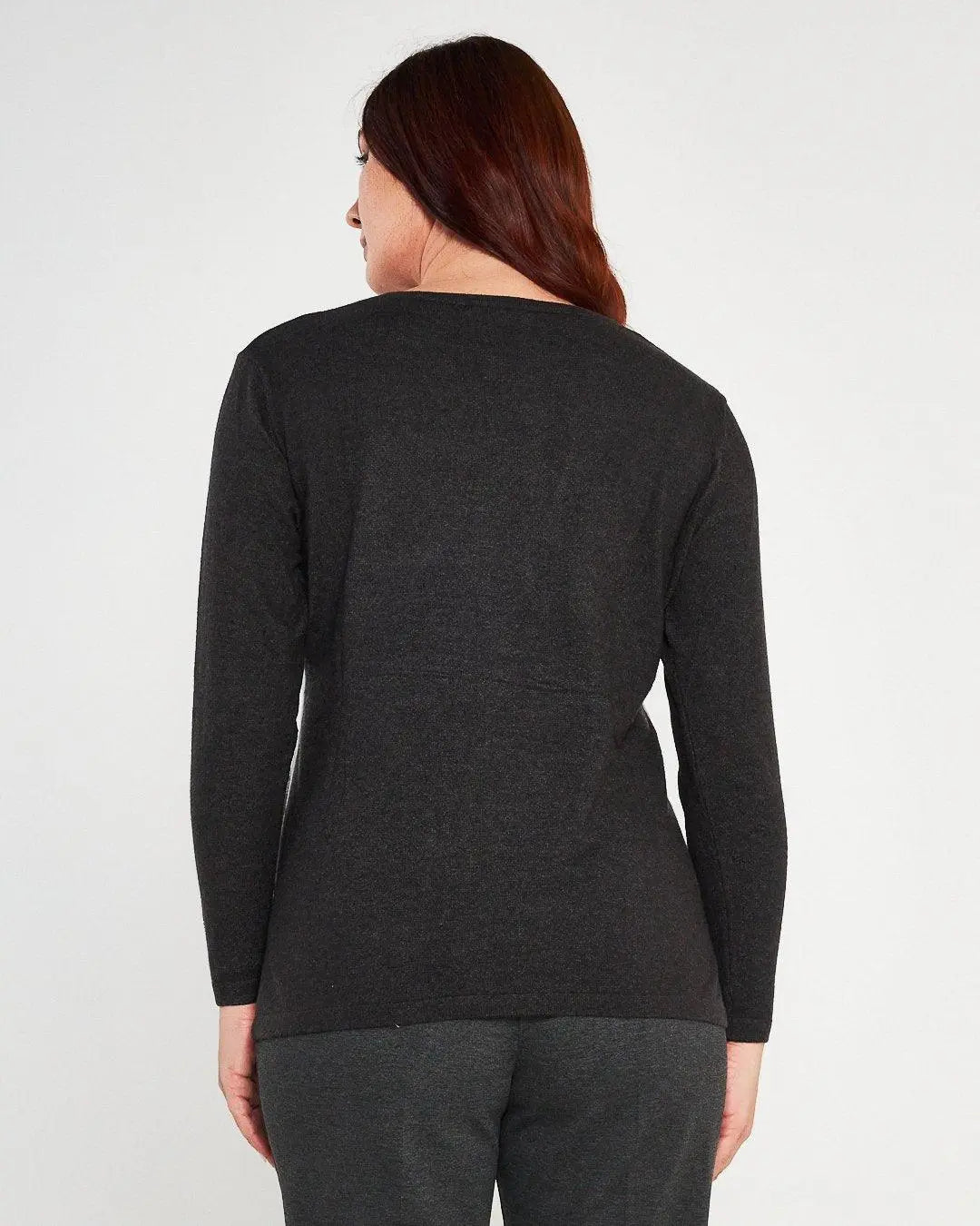 Maglia Girocollo ANTRACITE DORABELLA PIU'