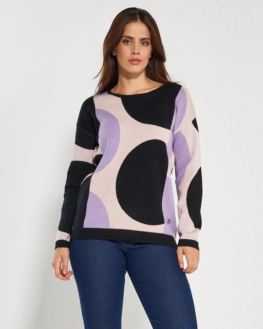 Maglia Girocollo BLACK DORABELLA PIU'