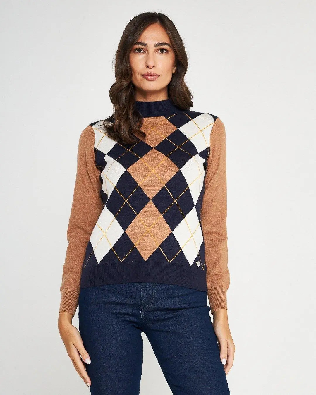 Maglia Girocollo BLUE NAVY DORABELLA XL