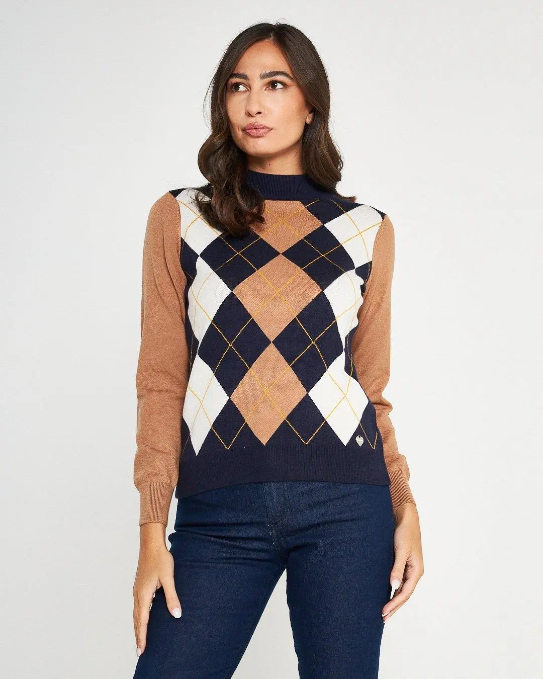 Maglia Girocollo BLUE NAVY DORABELLA