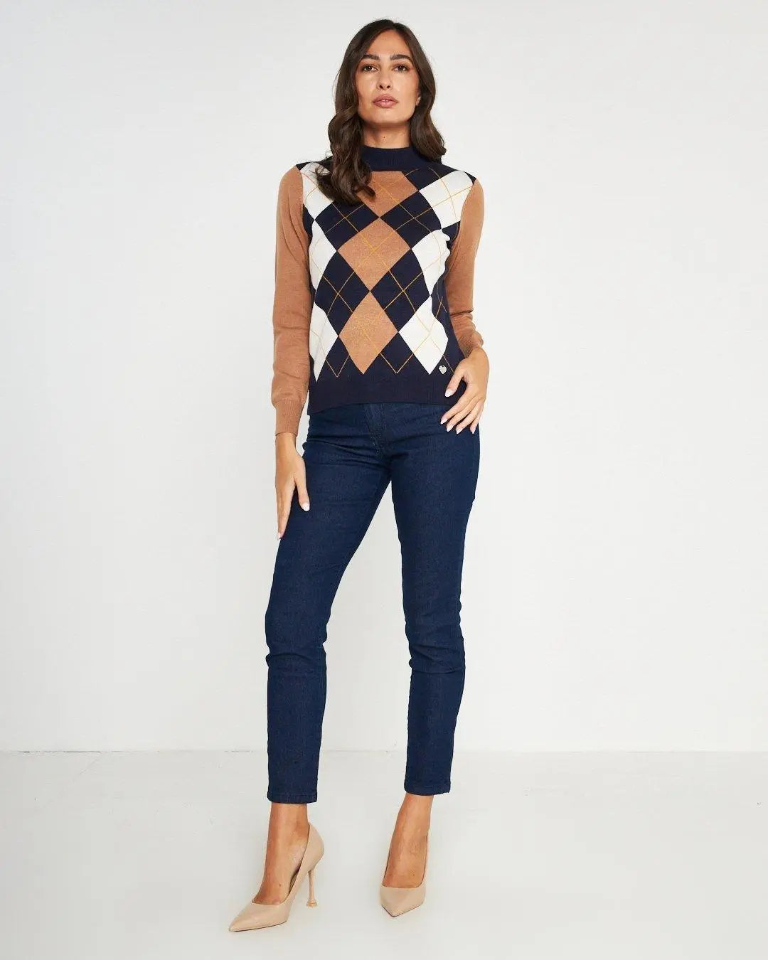 Maglia Girocollo BLUE NAVY DORABELLA