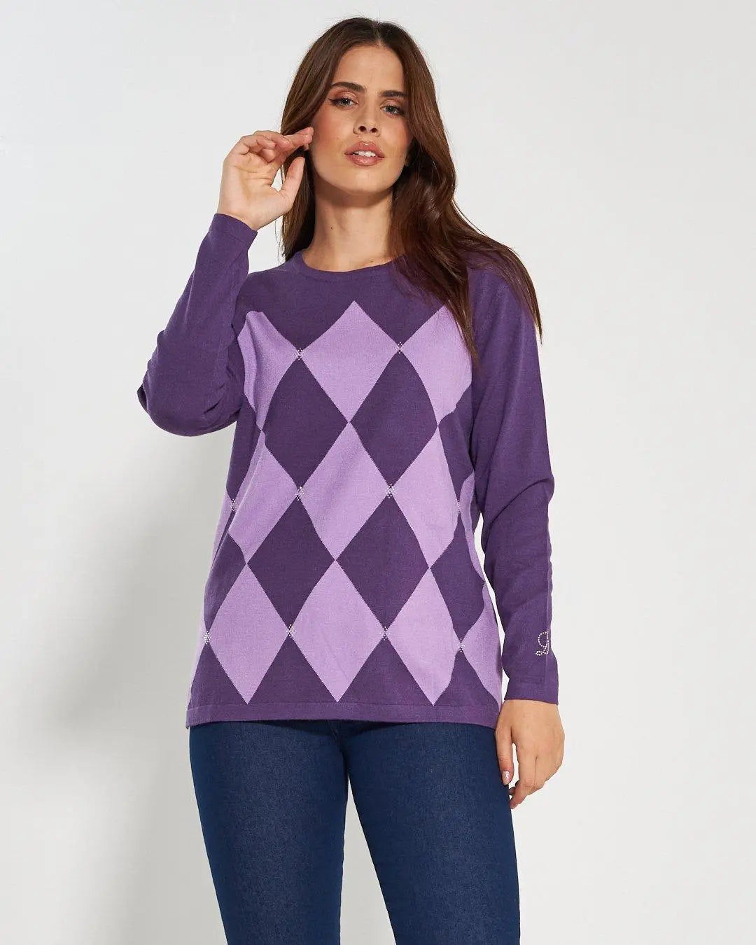 Maglia Girocollo LAVANDA DORABELLA PIU'