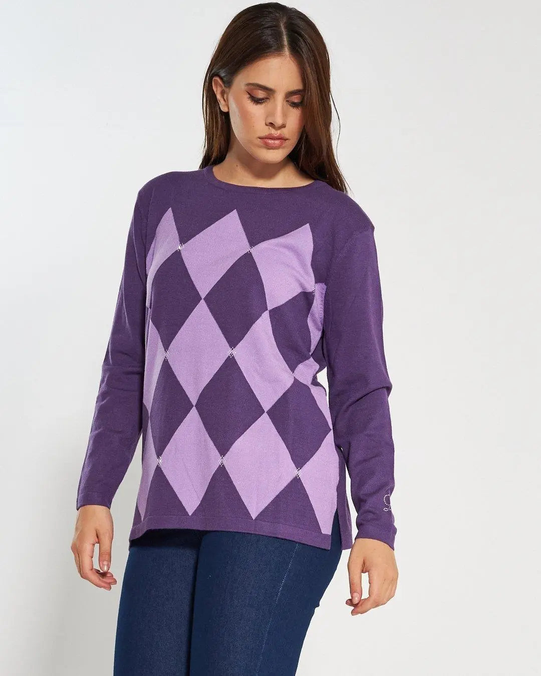 Maglia Girocollo LAVANDA DORABELLA PIU'