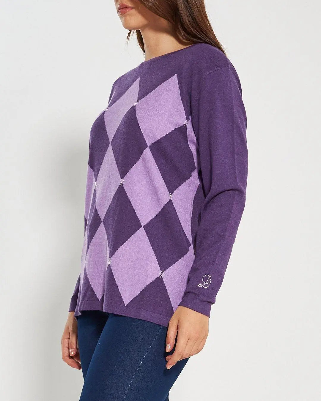 Maglia Girocollo LAVANDA DORABELLA PIU'