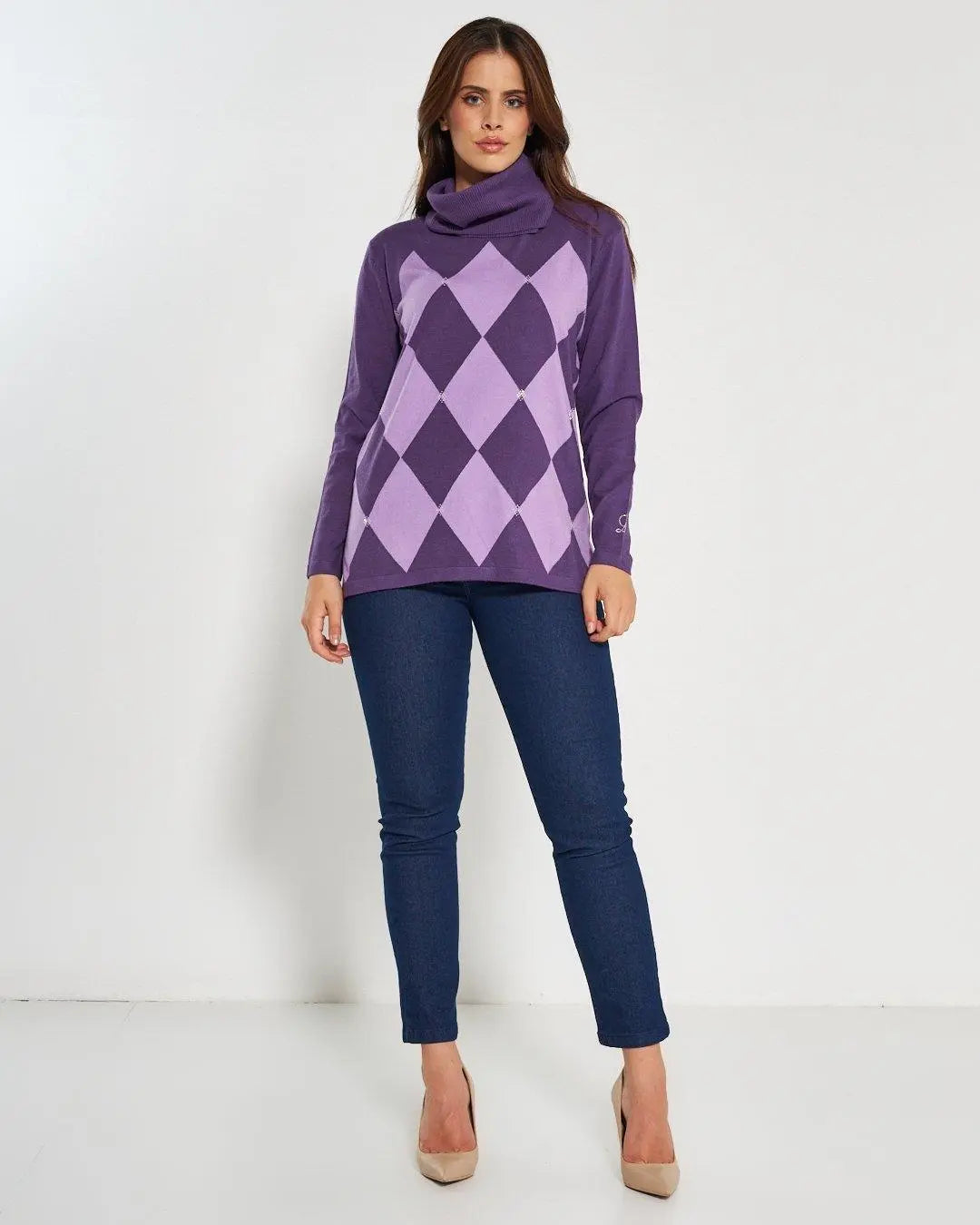 Maglia Girocollo LAVANDA DORABELLA PIU'