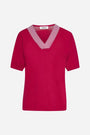 Maglia V MAGENTA DORABELLA PIU'