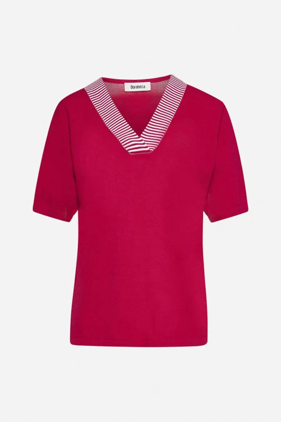 Maglia V MAGENTA DORABELLA PIU'