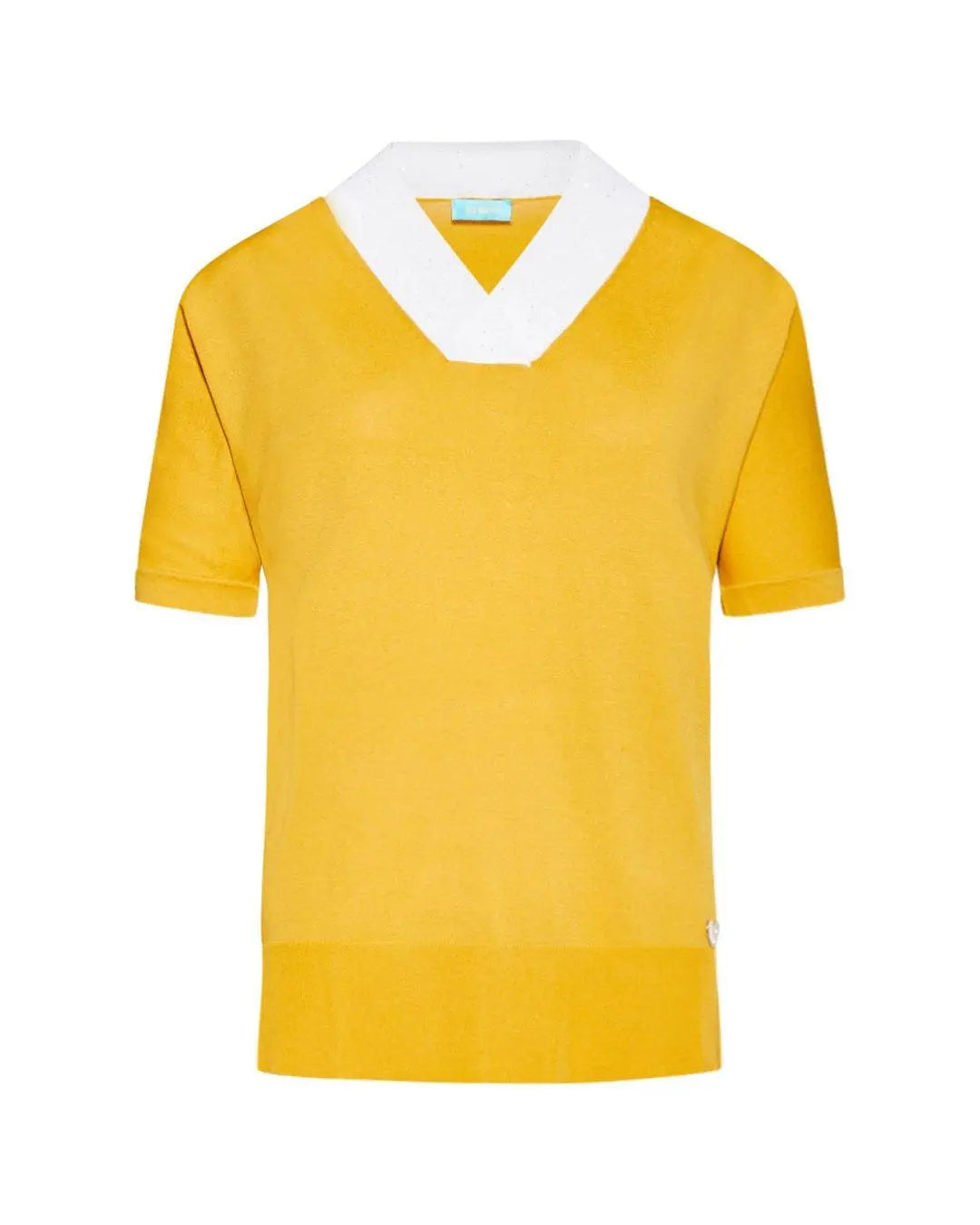 Maglia V MOSTARDA DORABELLA