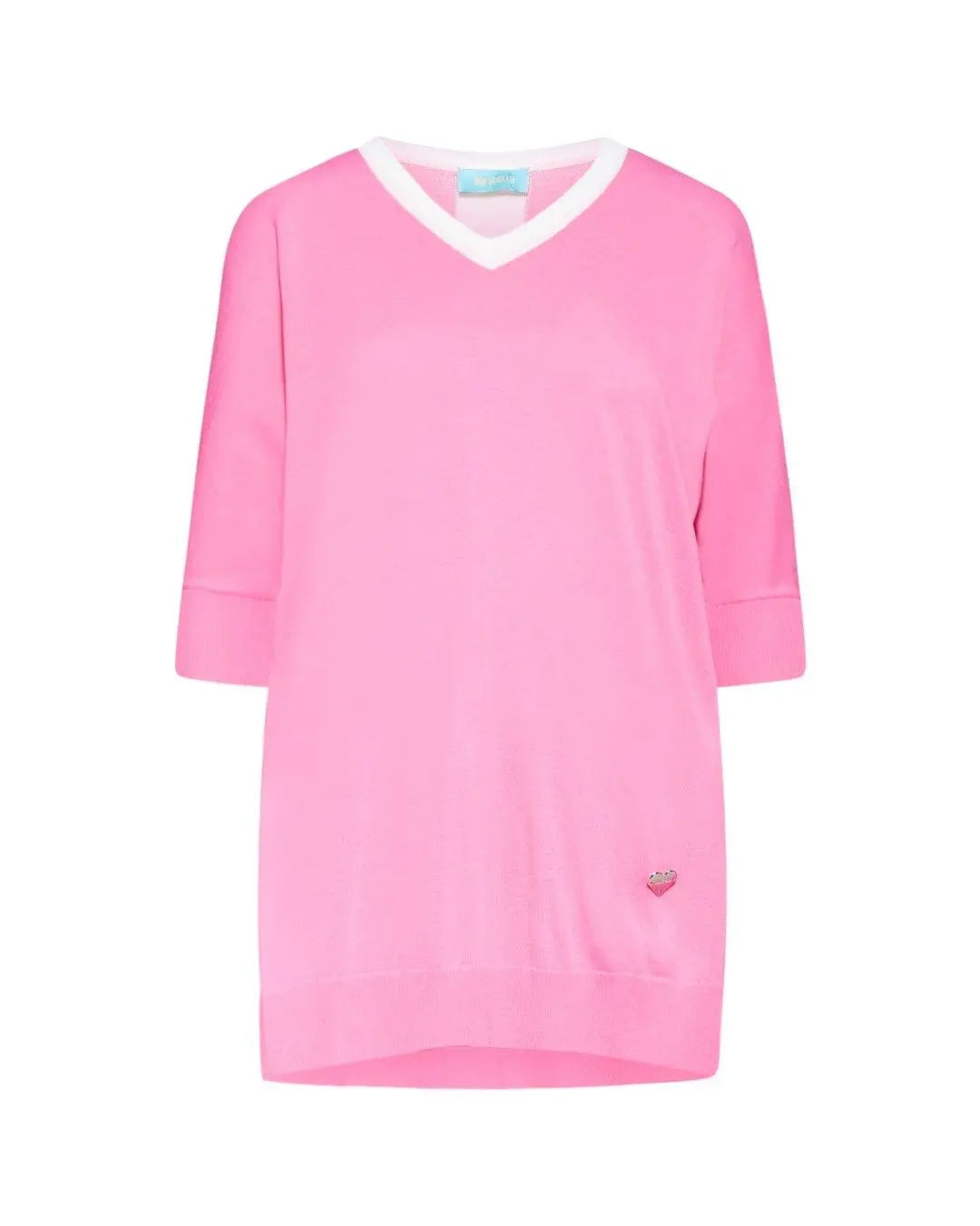 Maglia V ROSA BUBBLE DORABELLA