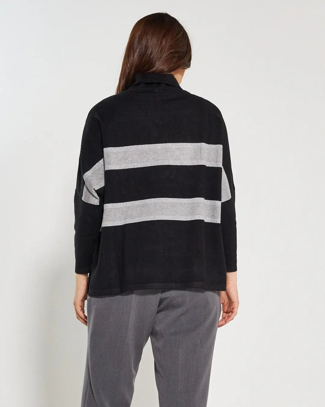 Maglia a "T" NERO DORABELLA PIU'