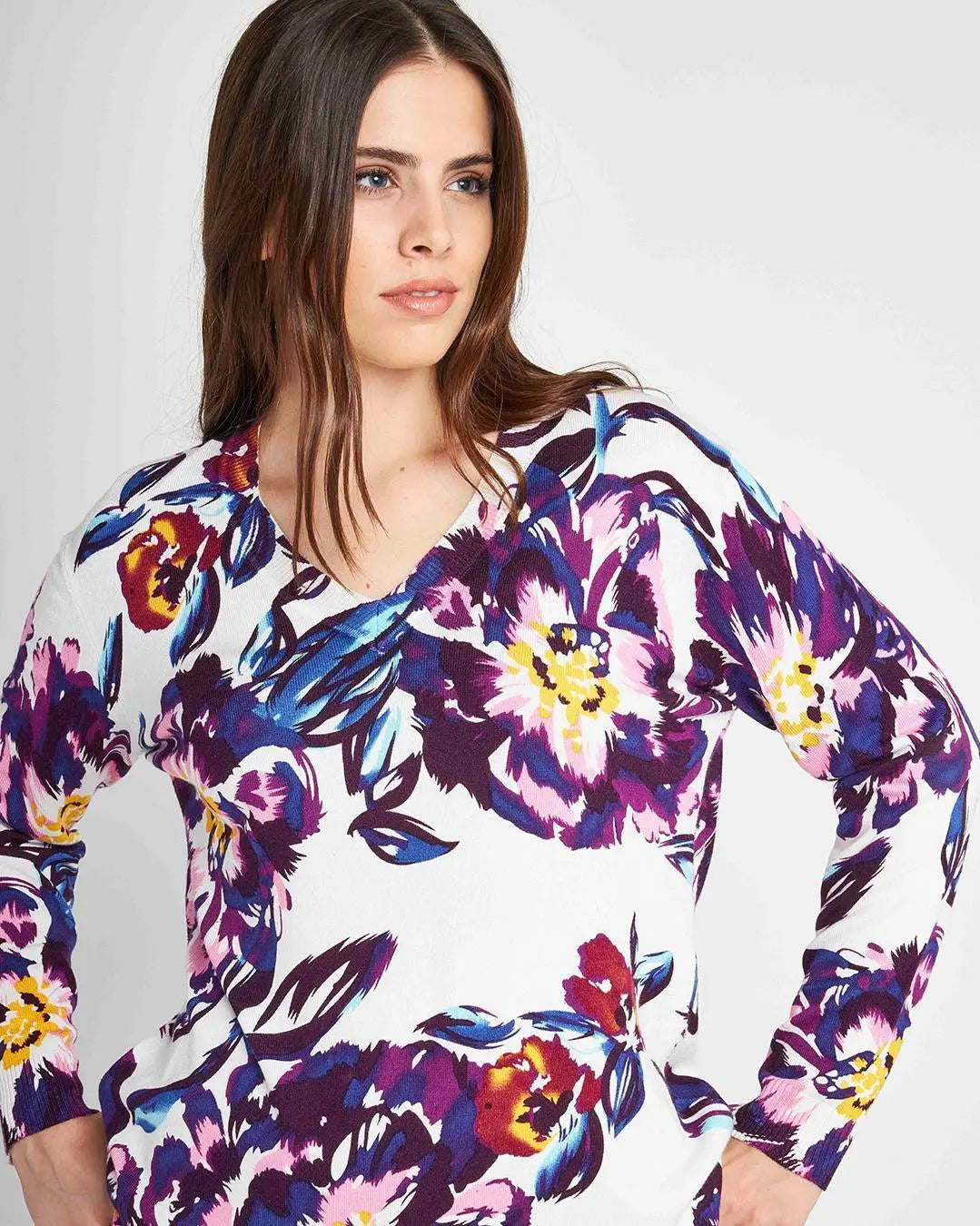 Maglia a disegni floreali FANTASIA DORABELLA