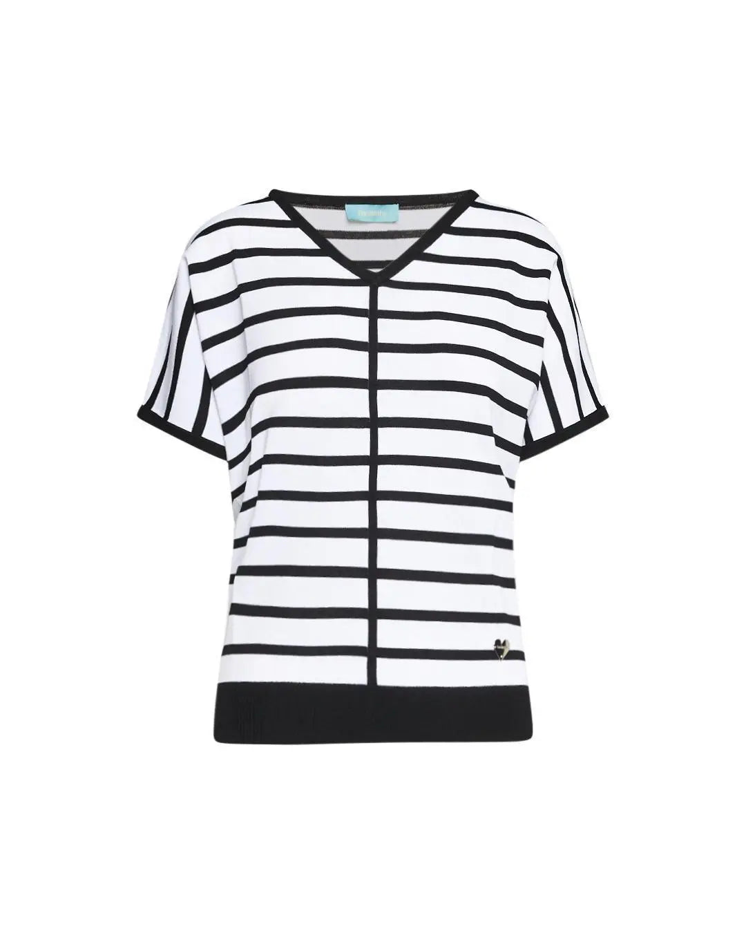Maglia a righe BLACK-WHITE DORABELLA