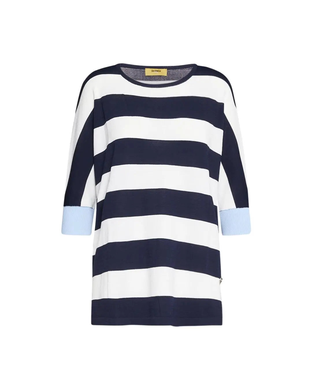 Maglia a righe BLUE NAVY-BIANCO DORABELLA PIU'