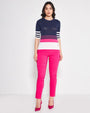 Maglia a righe BLUE NAVY DORABELLA