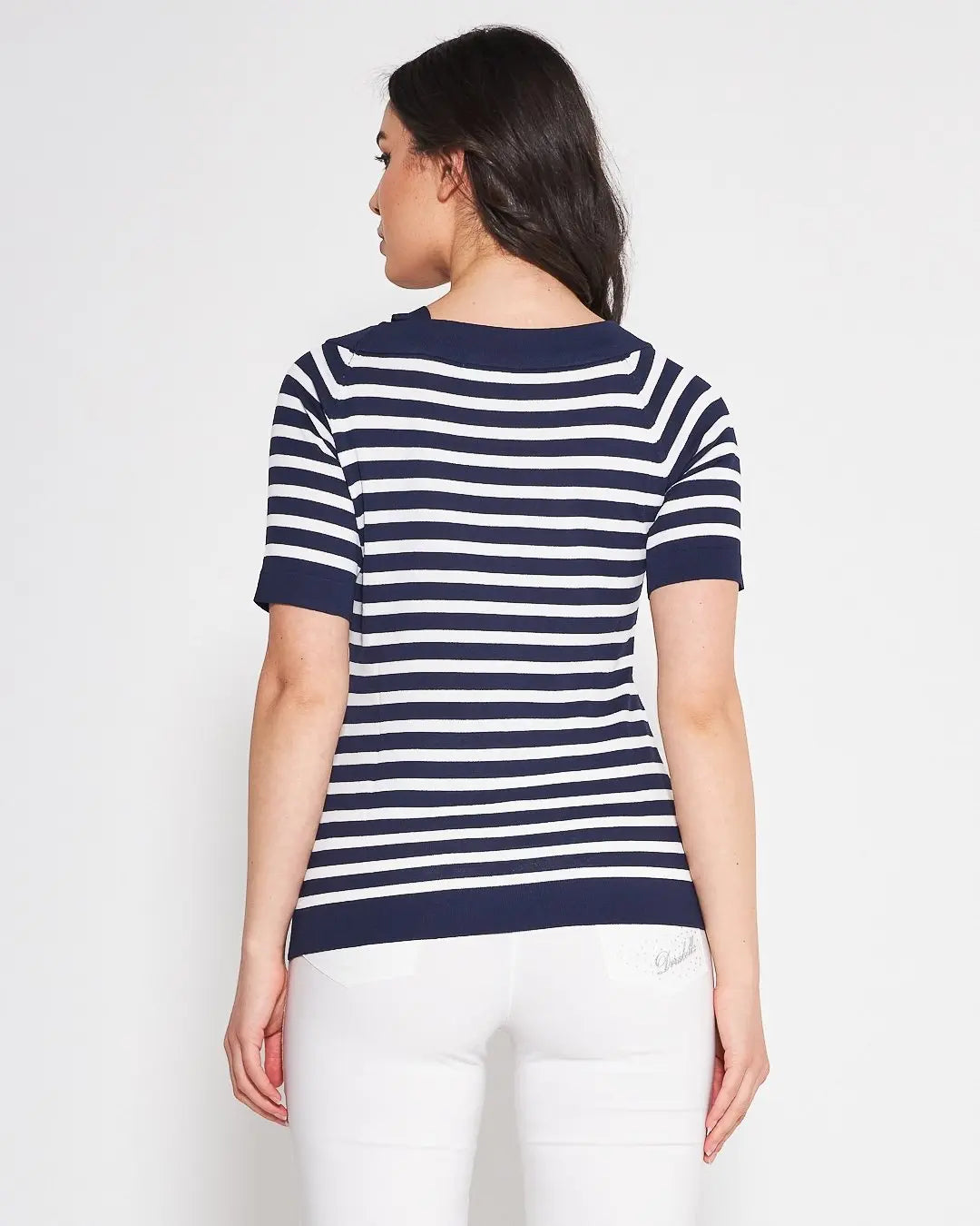 Maglia a righe BLUE NAVY DORABELLA