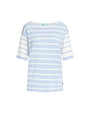 Maglia a righe Celeste DORABELLA