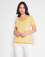 Maglia a righe Giallo DORABELLA XL