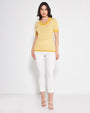 Maglia a righe Giallo DORABELLA