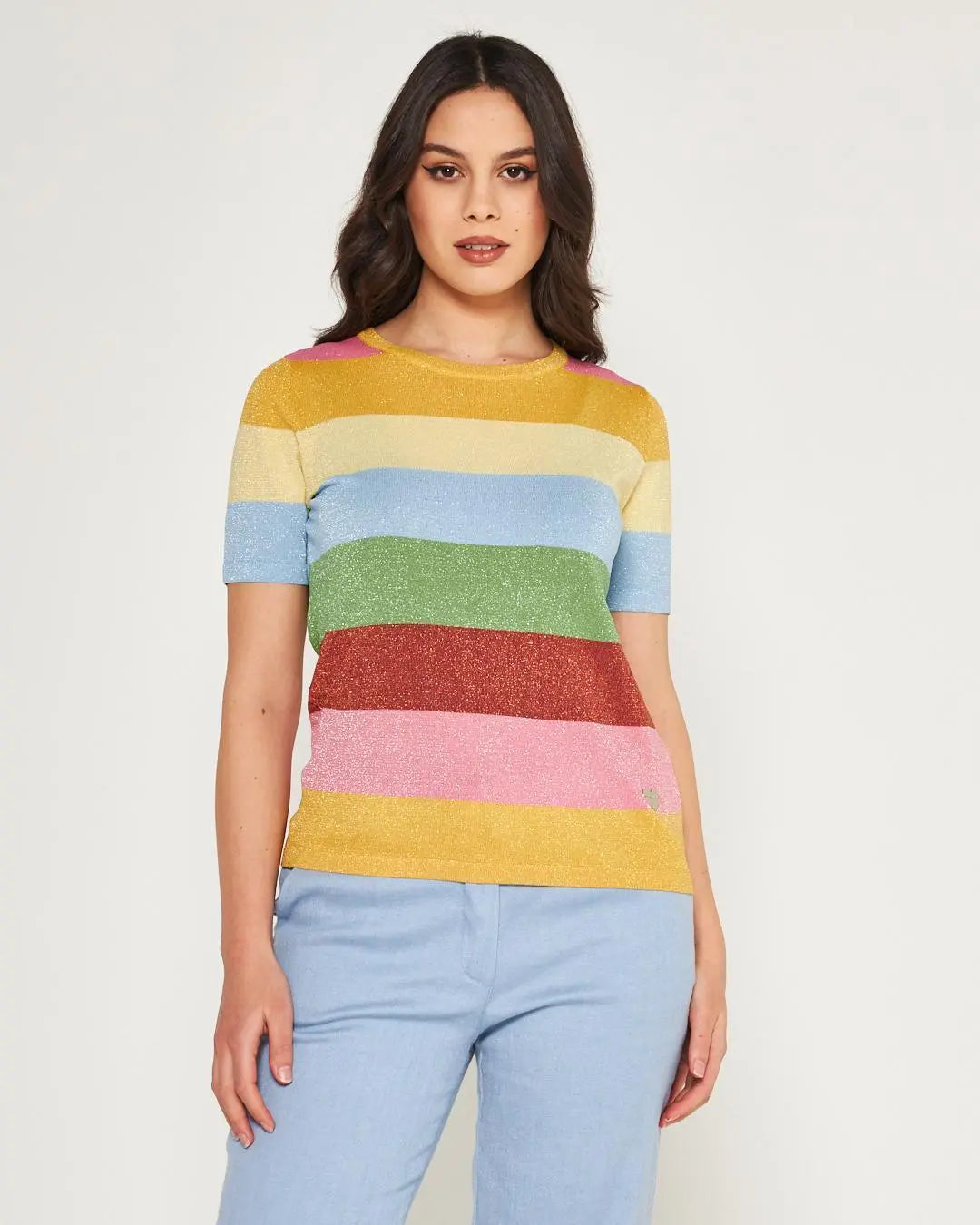 Maglia a righe MULTICOLOR DORABELLA XL