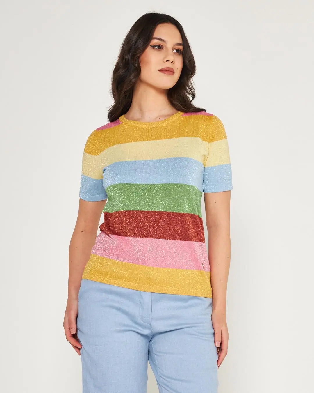 Maglia a righe MULTICOLOR DORABELLA