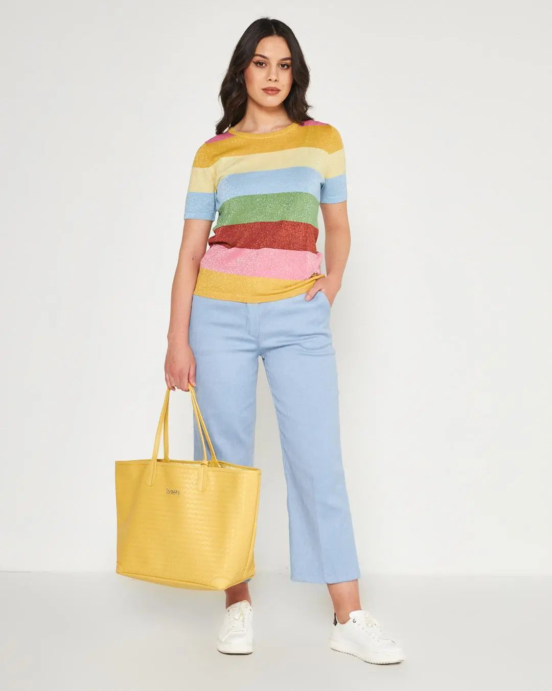 Maglia a righe MULTICOLOR DORABELLA